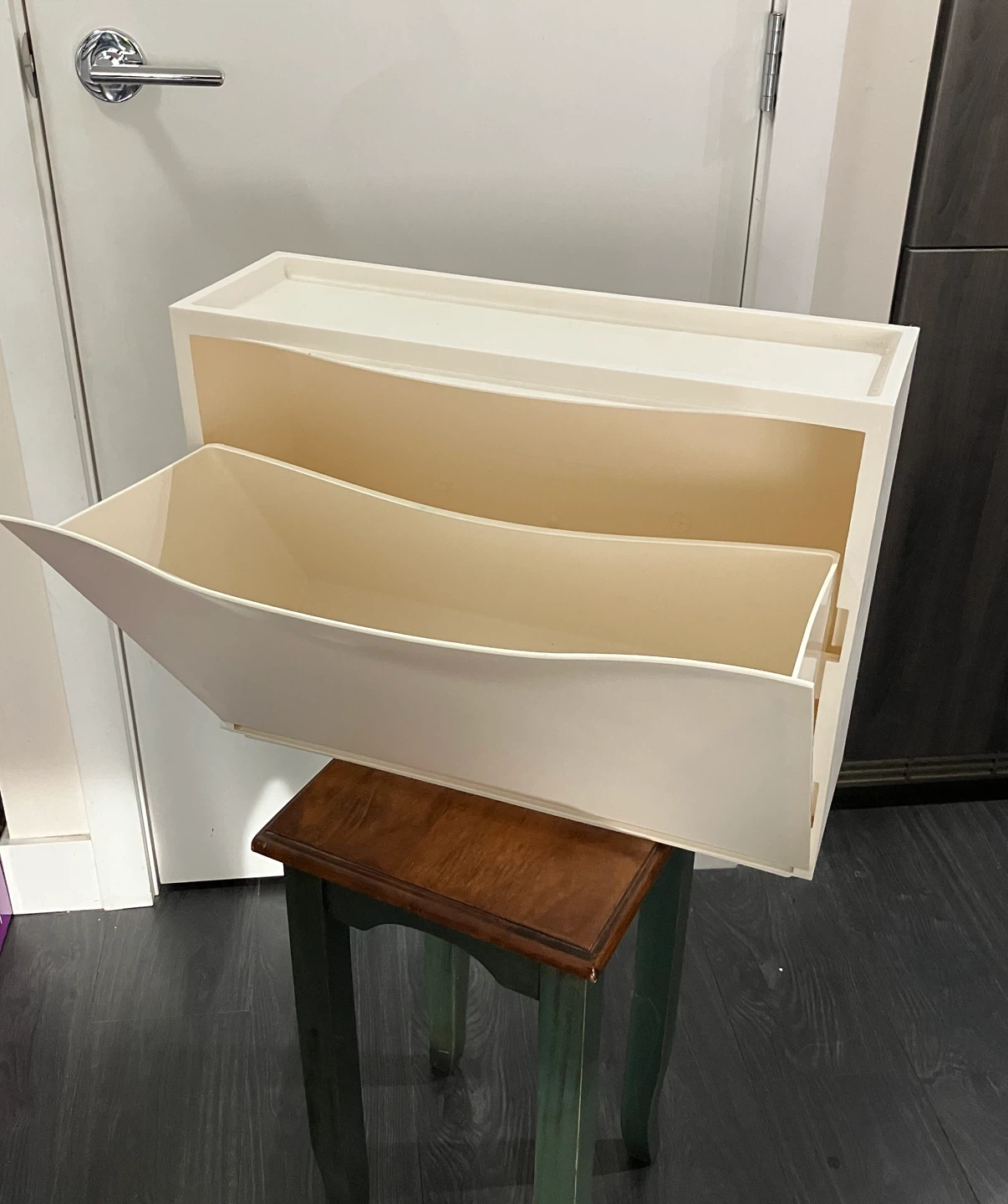 IKEA TRONES Shoe Cabinet White