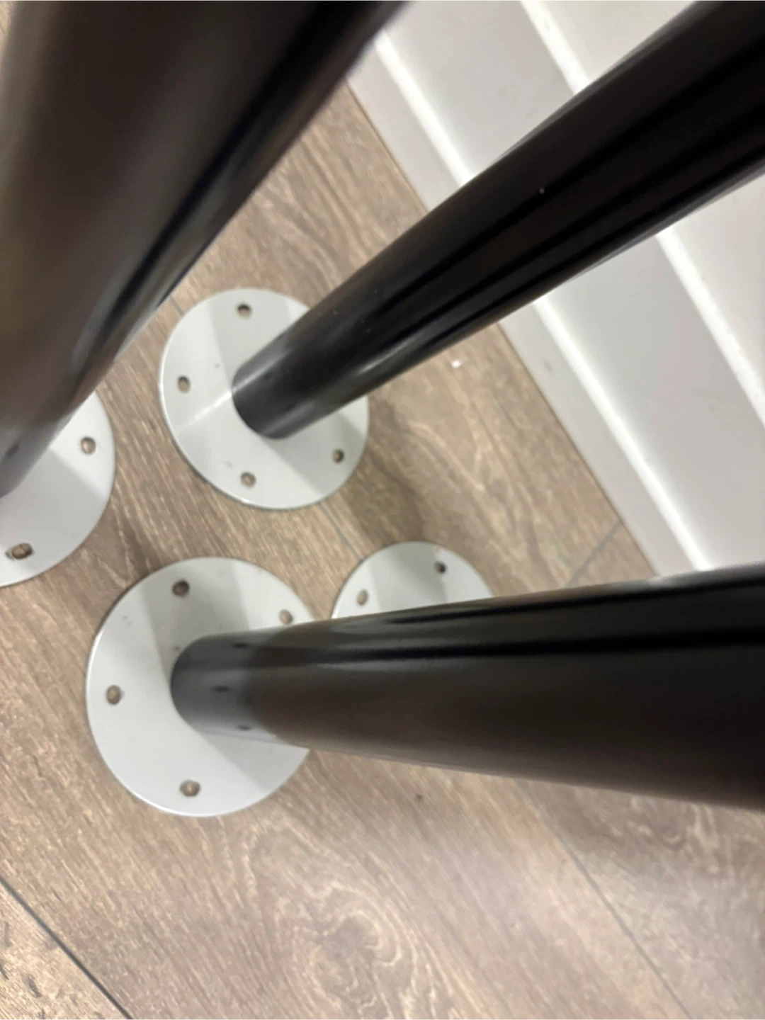 Set of 4 Black Table Legs - photo 4