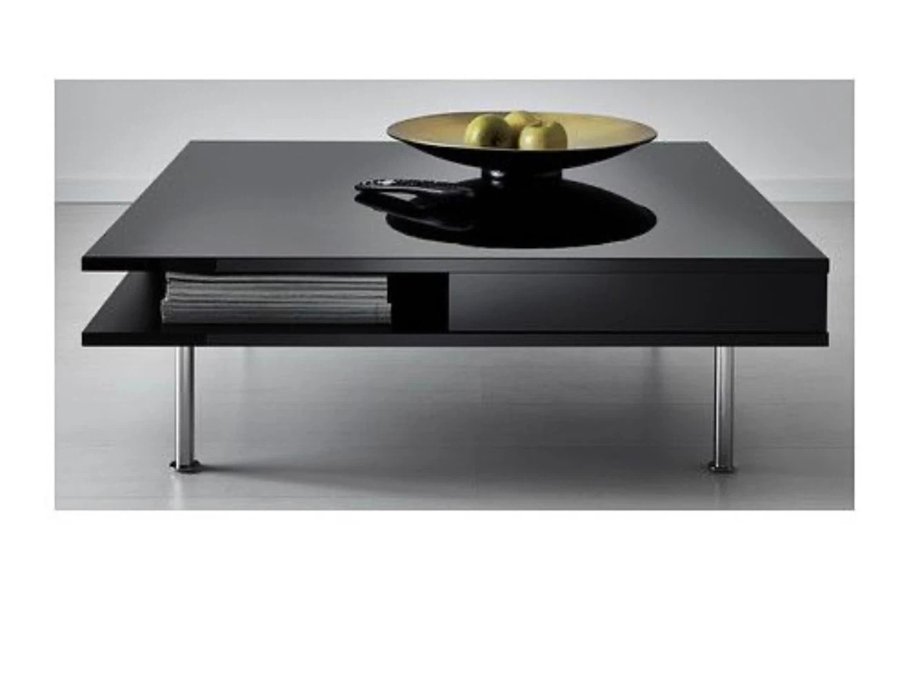 Modern Coffee Table and grey sectional sofa