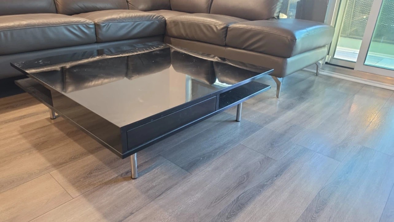 Modern Coffee Table and grey sectional sofa - photo 4