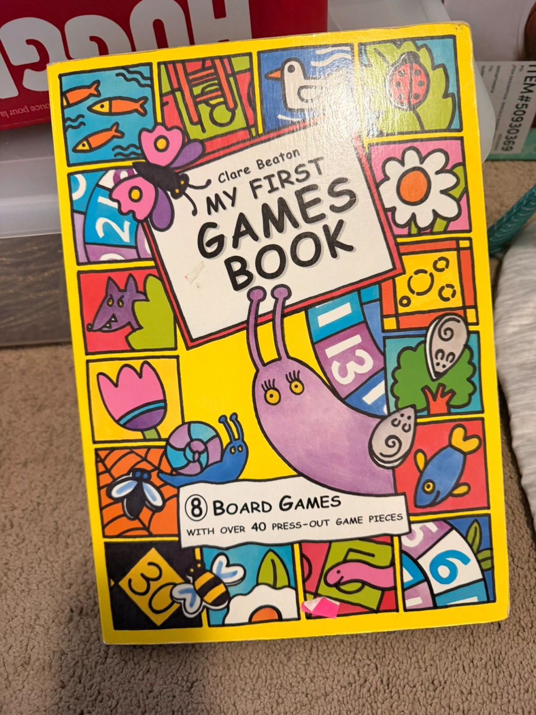 My First Games Book by Clare Beaton