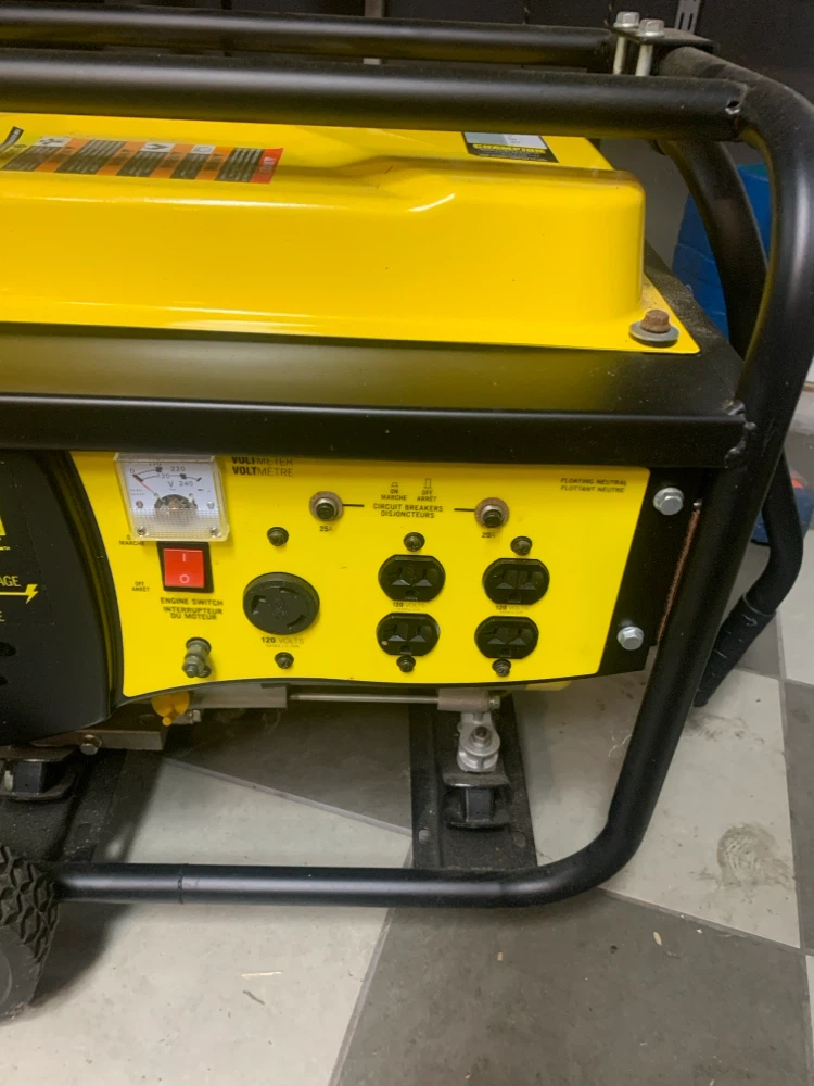 Champion 4000/3000 Watt Portable Generator