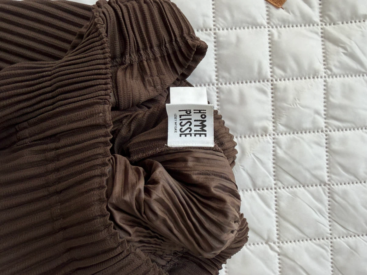 Homme Plissé Issey Miyake Pleated Pants Brown - photo 4