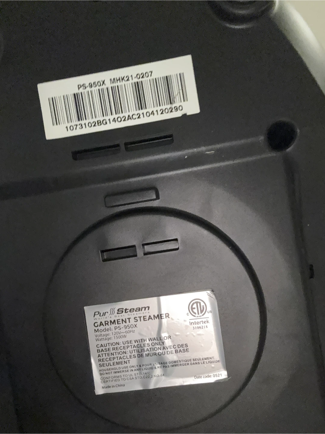 PurSteam Garment Steamer PS-950X - photo 5