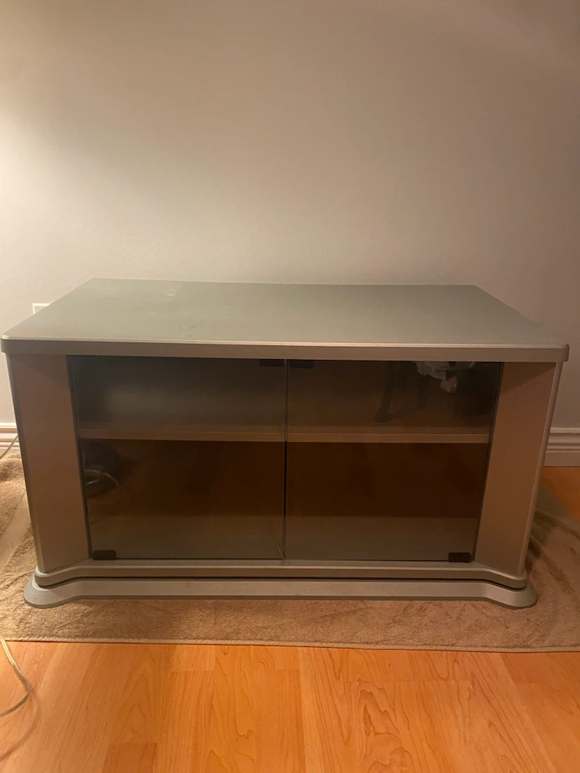 Tv stand with swivel base