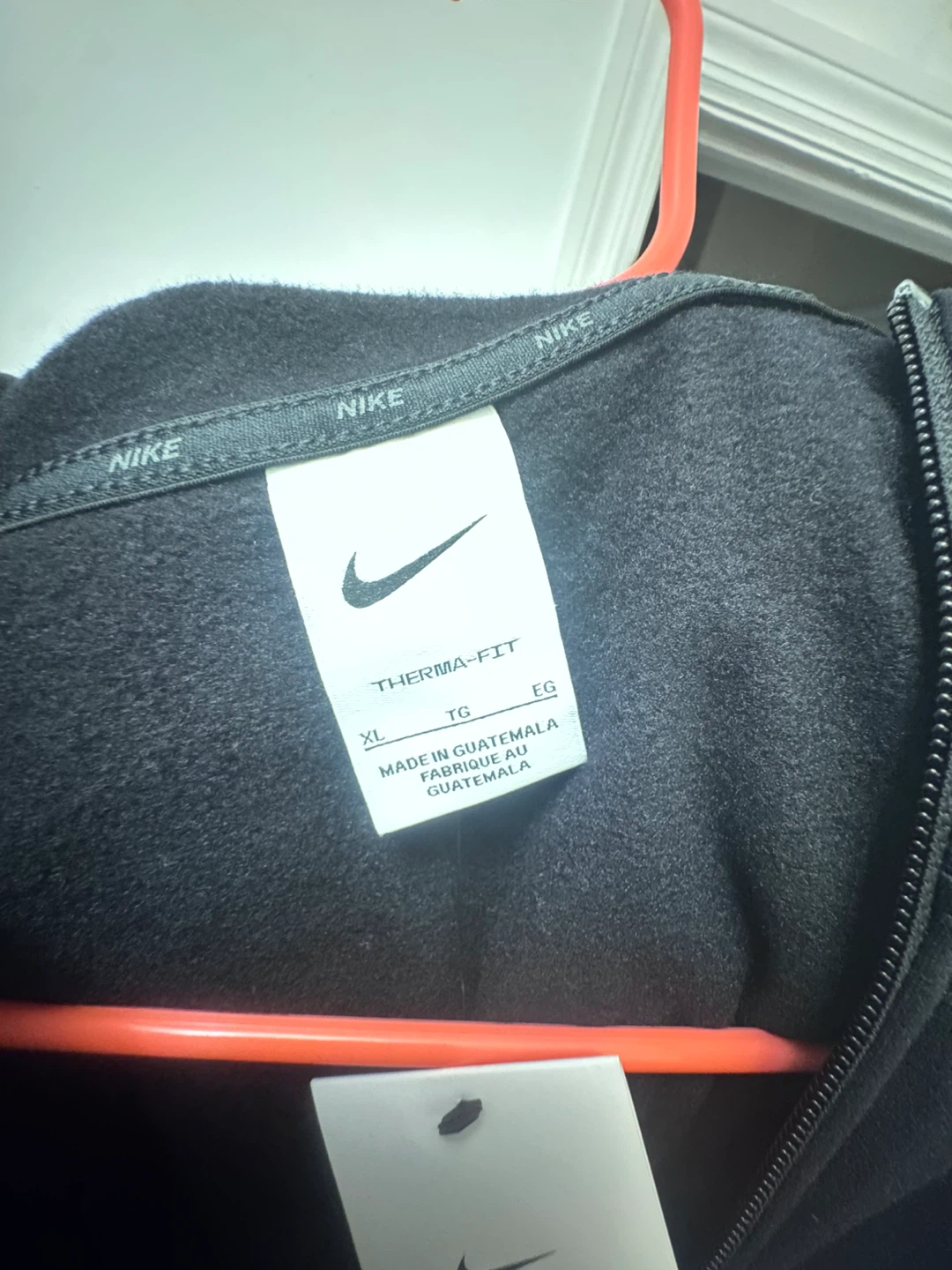 Mens Nike Therma-FIT Full-Zip Hoodie Black XL - photo 3