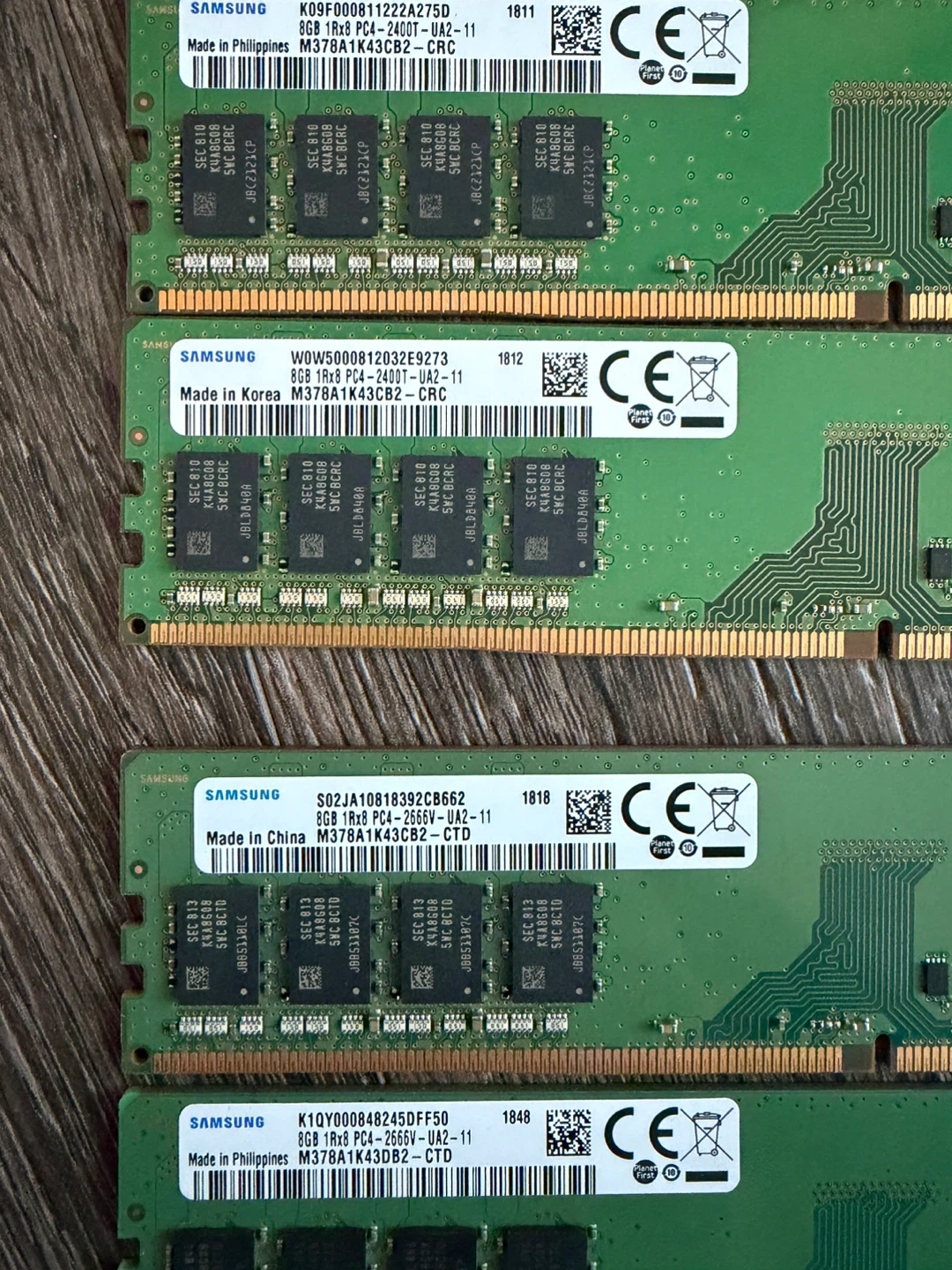 32GB (4x8GB) DDR4 Desktop RAM Kit – Samsung - photo 2