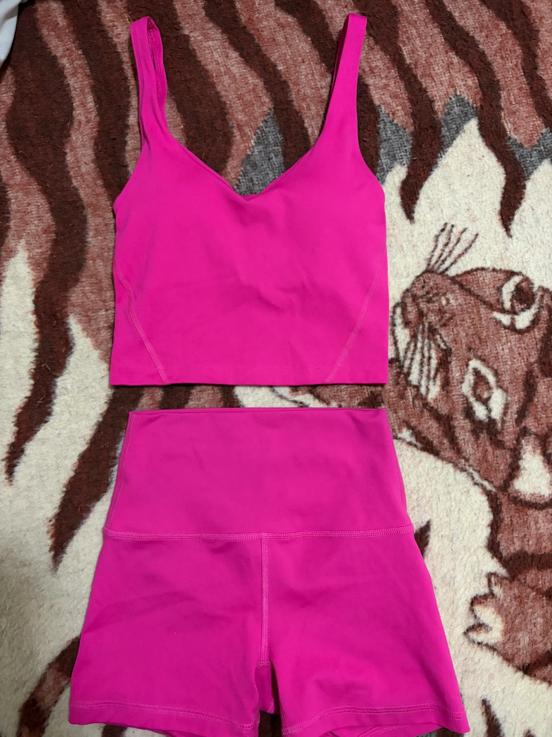 GillyHicks Pink activewear set XS