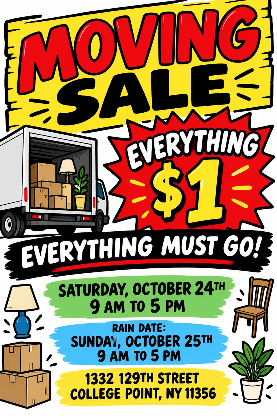 Moving Sale - Everything $1