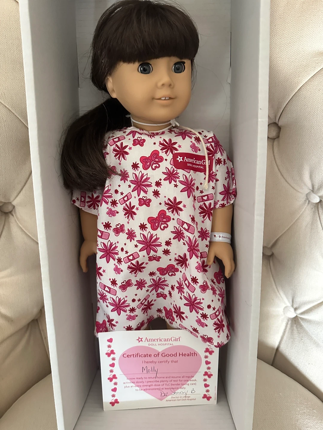 American Girl Doll with Hospital Gown - photo 5