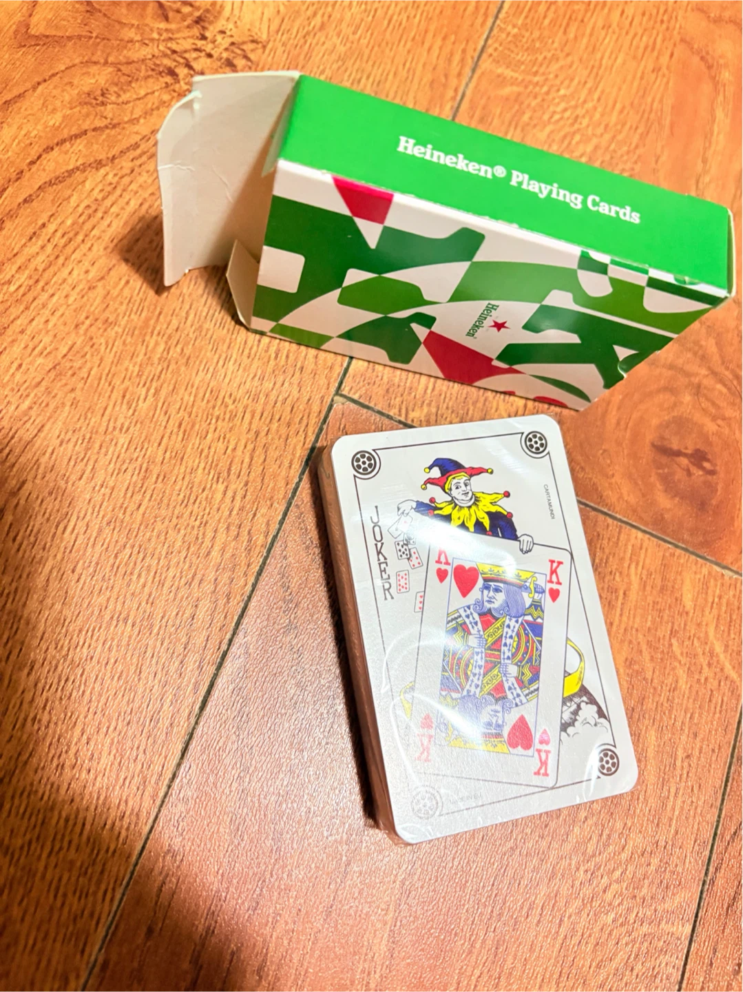 New🥕Heineken Playing Cards - photo 3