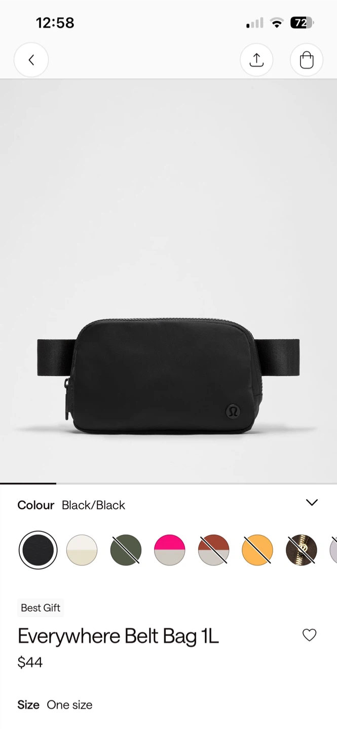 Lululemon Everywhere Belt Bag 1L (Brand New With Tags)