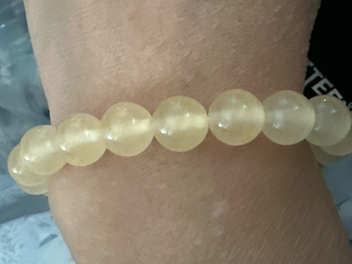 Yellow Beaded Bracelet - photo 2
