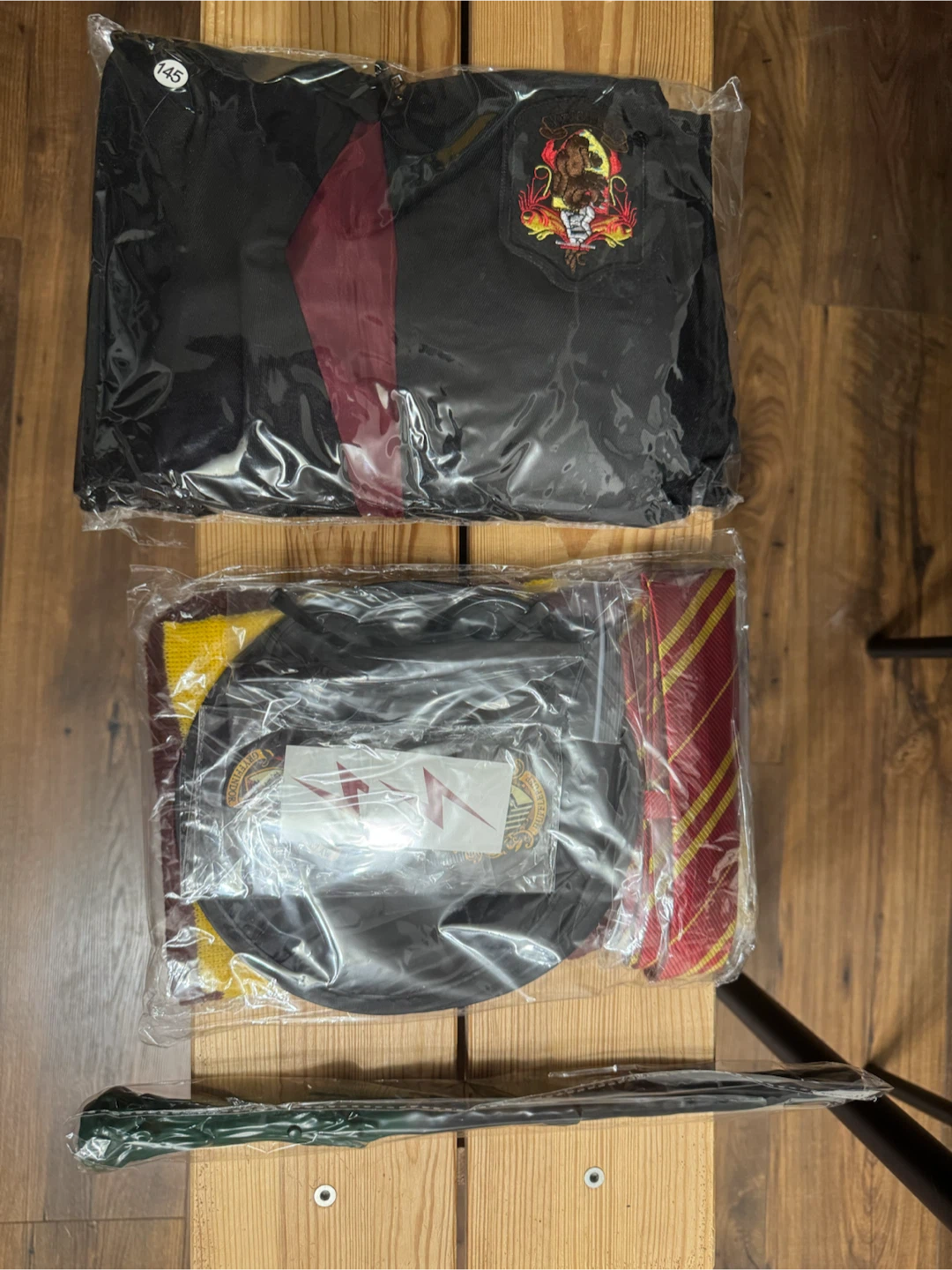 Gryffindor Costume Set Size 145