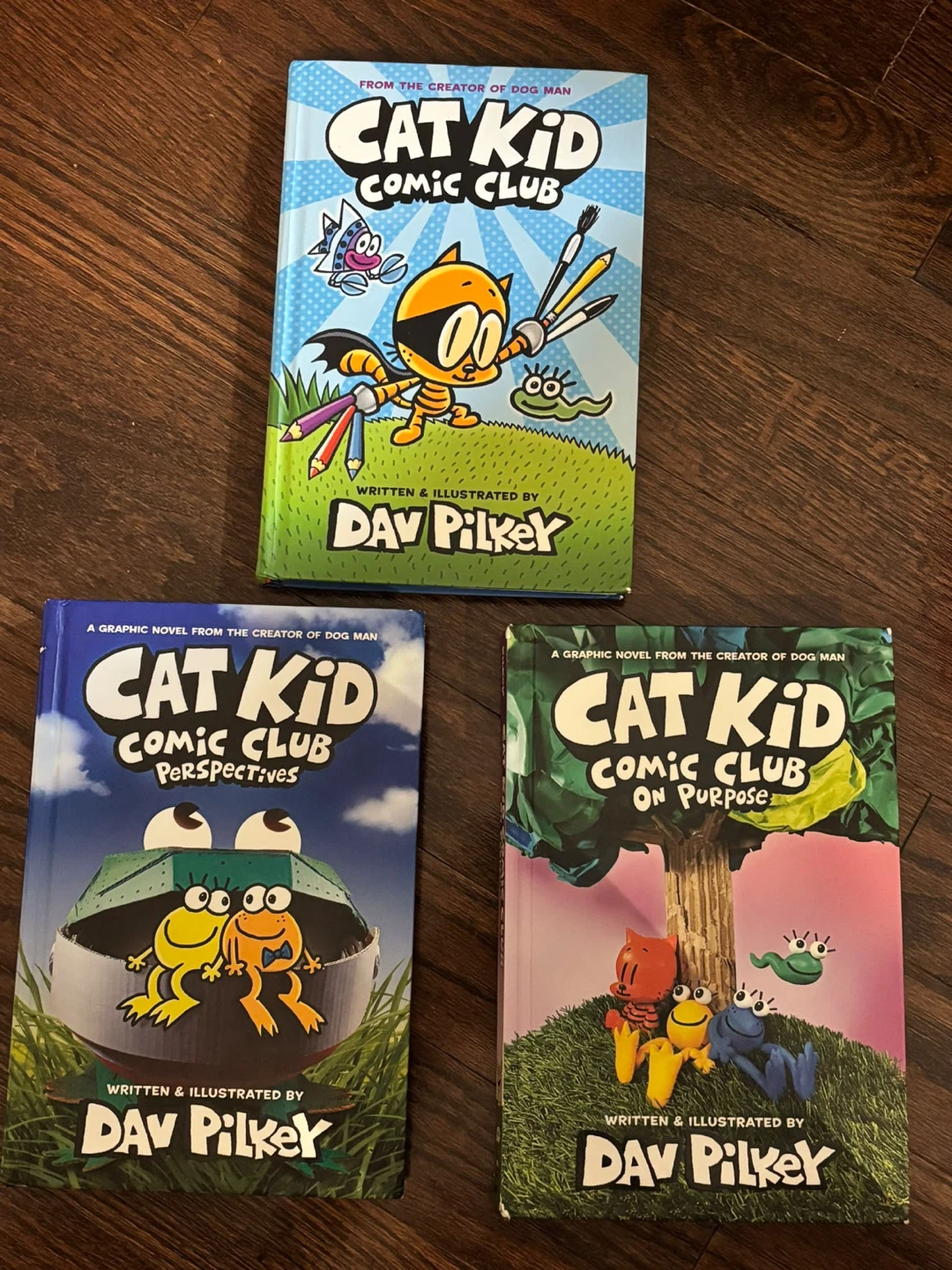 Cat Kid Comic Club Books - 3 Volume Set