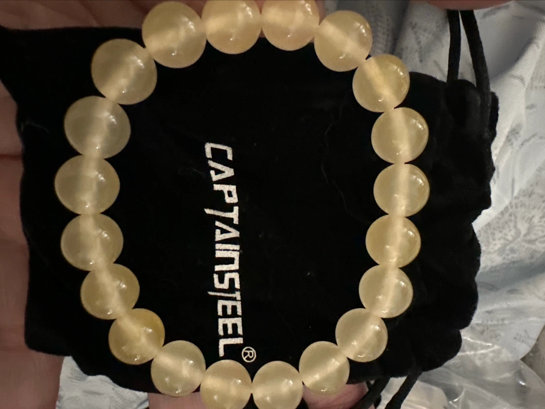 Yellow Beaded Bracelet