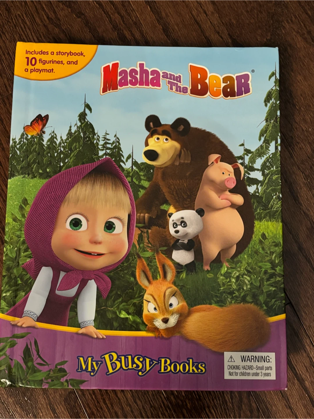 Masha and the Bear My Busy Books Set