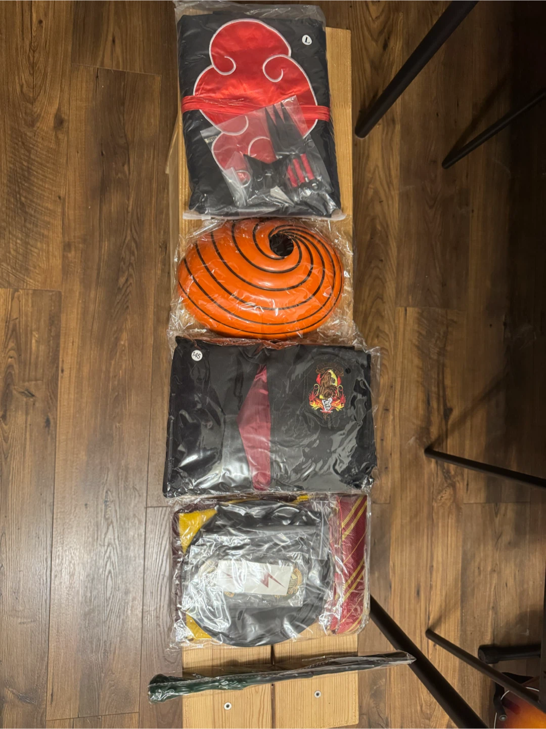 Naruto and Harry Potter Costume Set
