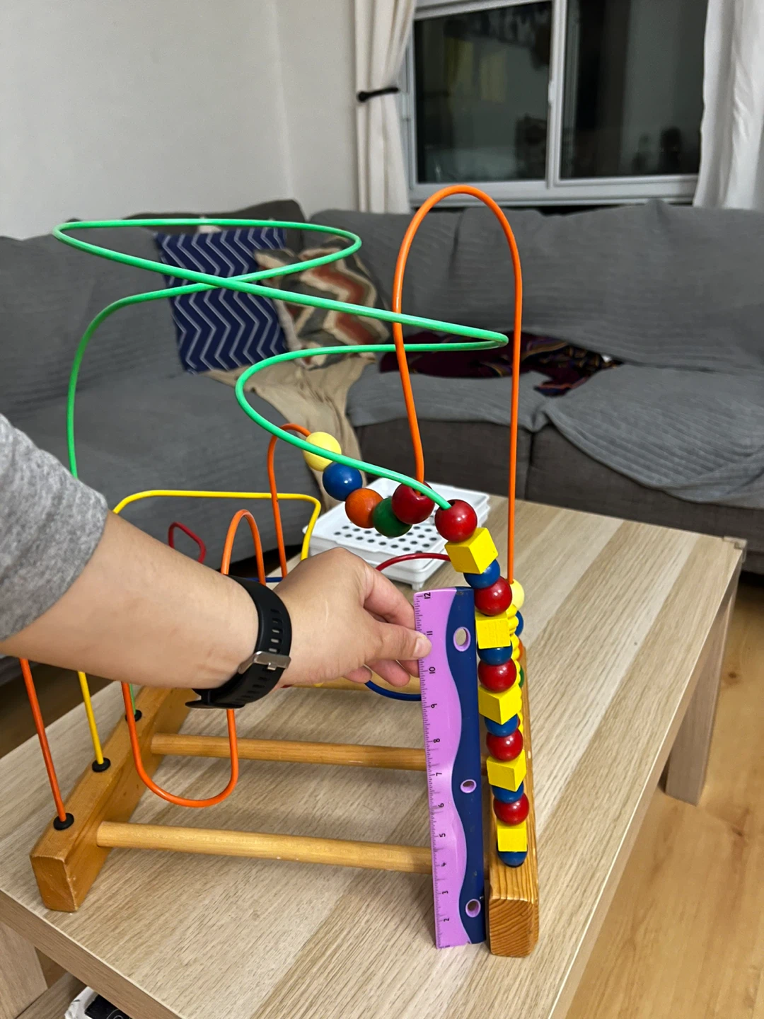 Wooden Bead Maze Activity Toy - photo 2