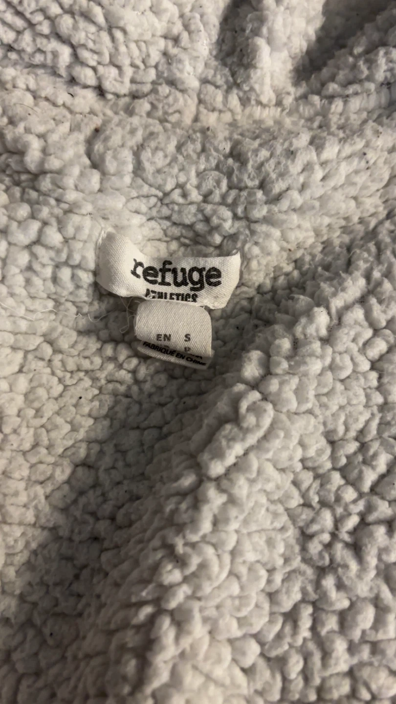 Refuge Athletics Pink Sherpa-Lined Hoodie - photo 2