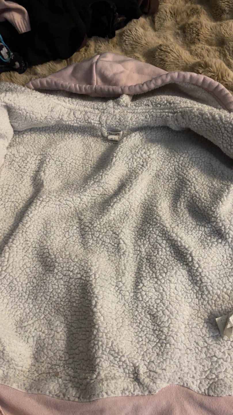 Refuge Athletics Pink Sherpa-Lined Hoodie - photo 3