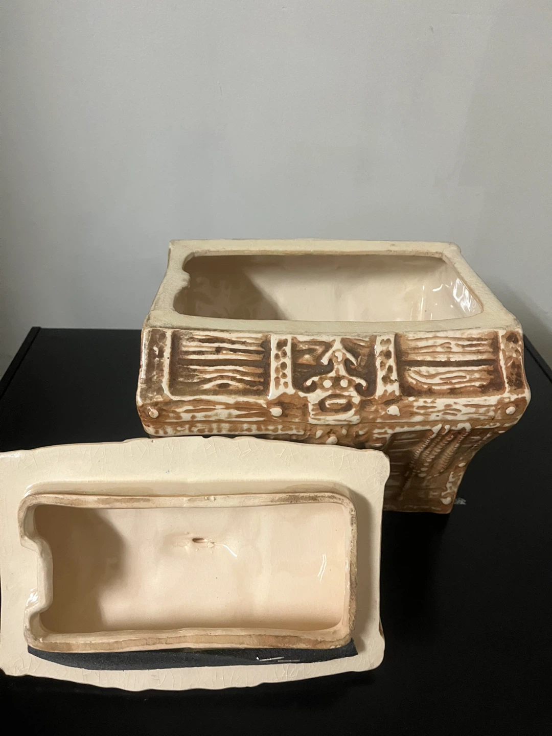 Ceramic Treasure Chest Cookie Jar - photo 3