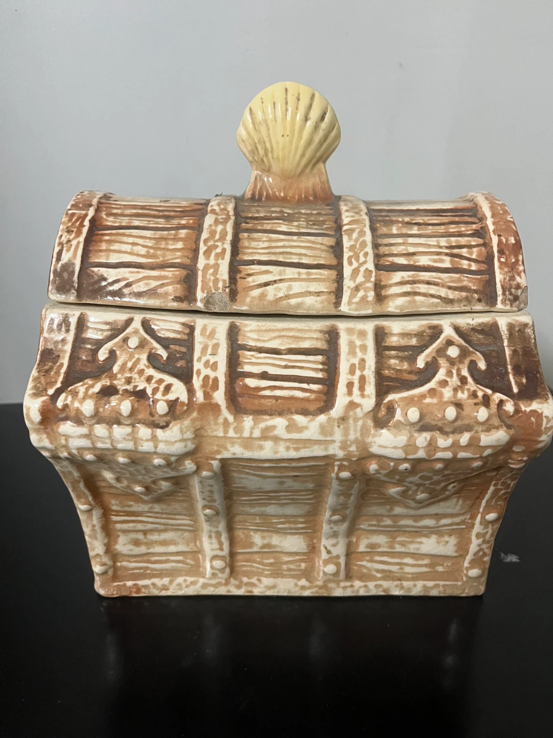 Ceramic Treasure Chest Cookie Jar - photo 5