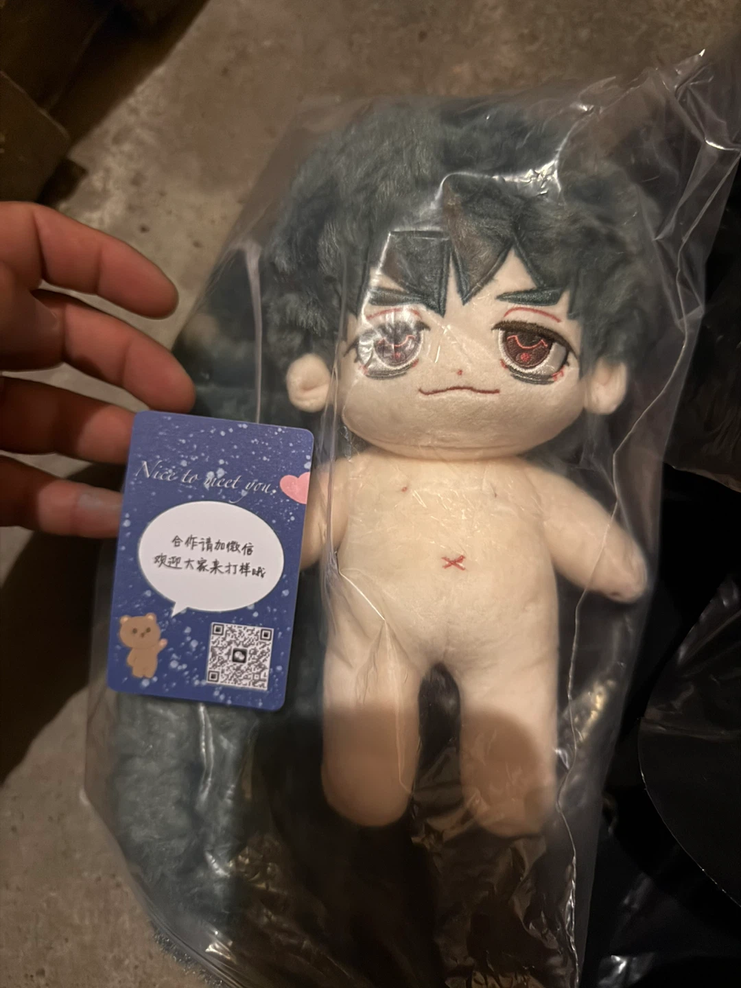 Custom Anime Style Plush Doll