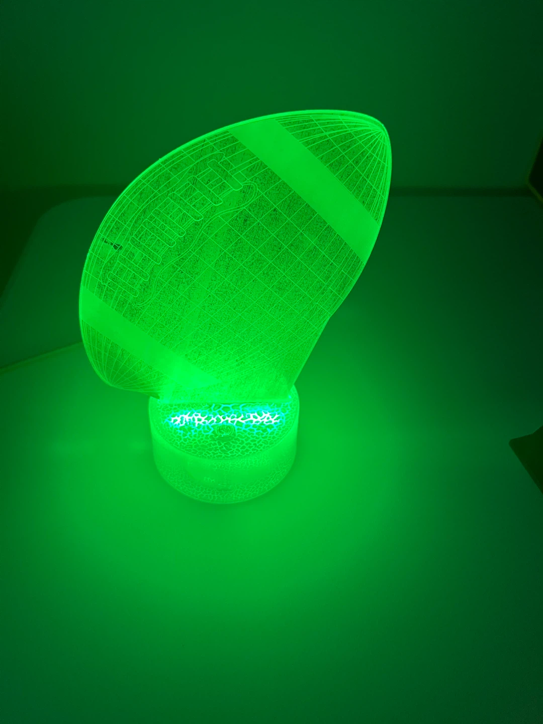 3D LED Football Helmet and Ball Lamp - photo 3