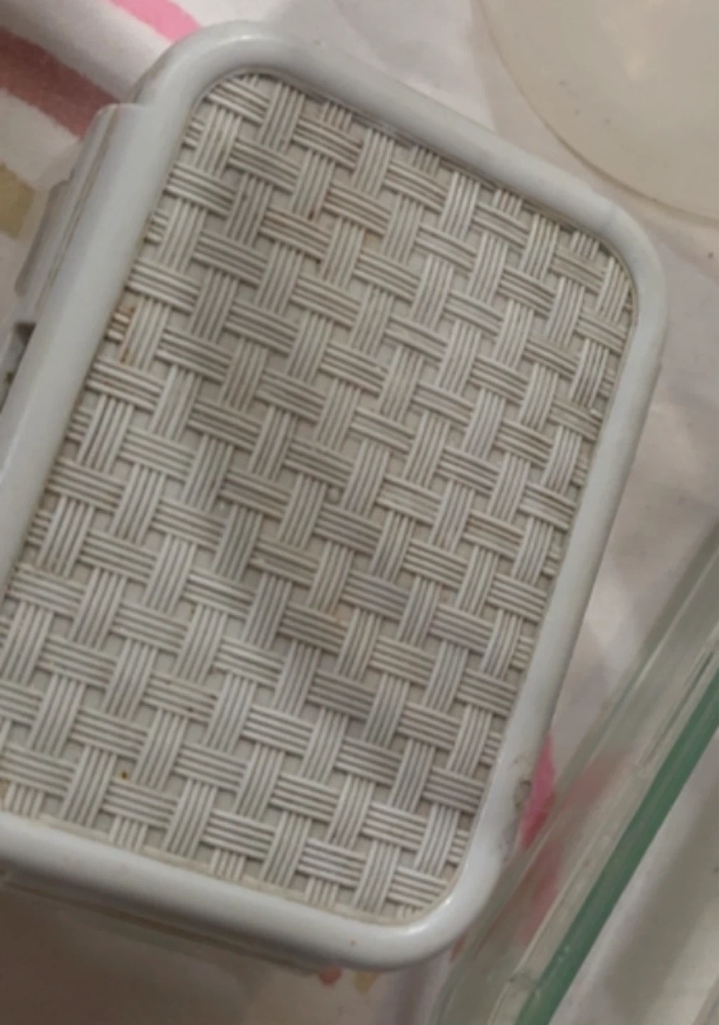One Woven-Look Storage Container - photo 2