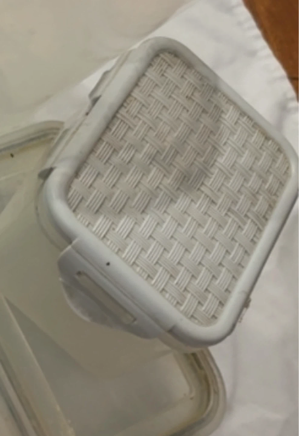 One Woven-Look Storage Container - photo 5