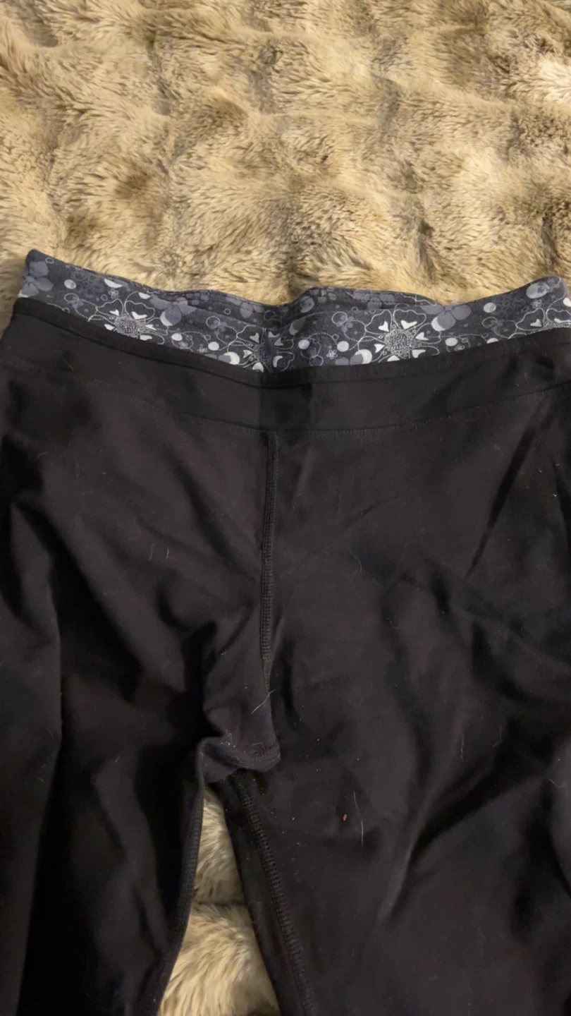 Tuff Athletics Black Fold over Yoga Pants - photo 3