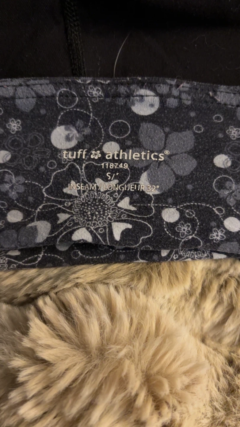 Tuff Athletics Black Fold over Yoga Pants - photo 4