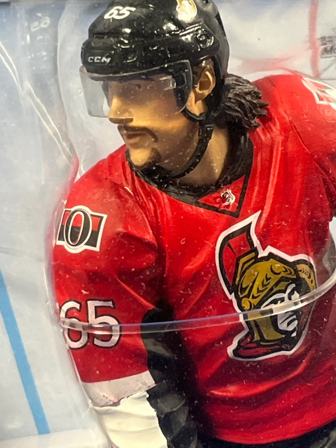Sealed Erik Karlsson NHL Figure + 100 Vintage Cards Bulk Bonus - photo 4