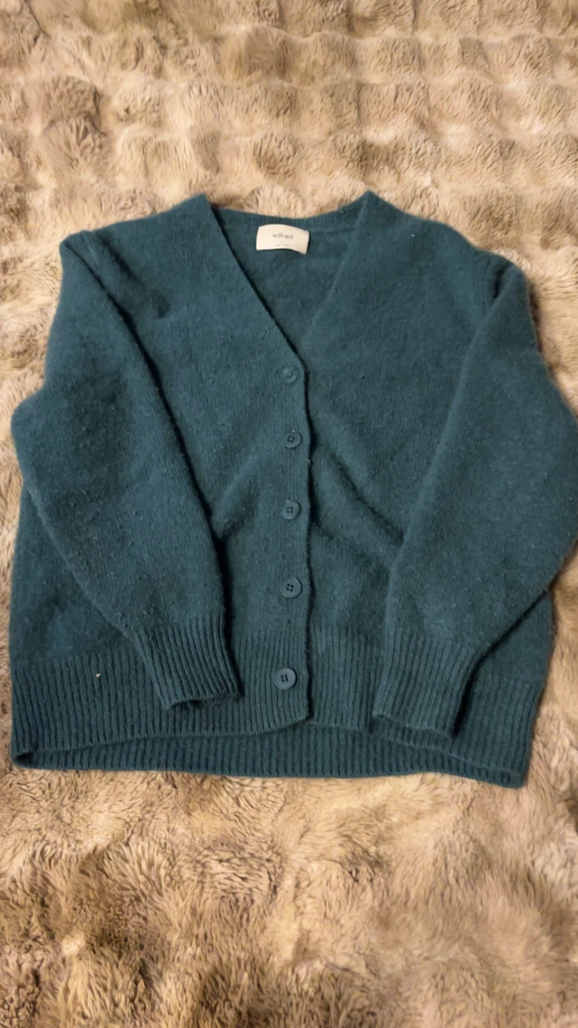 Wilfred Teal Cardigan