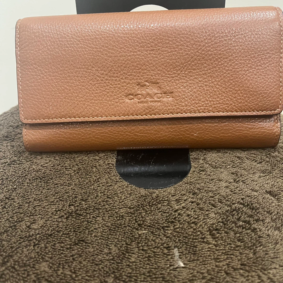 Coach Leather Long Wallet