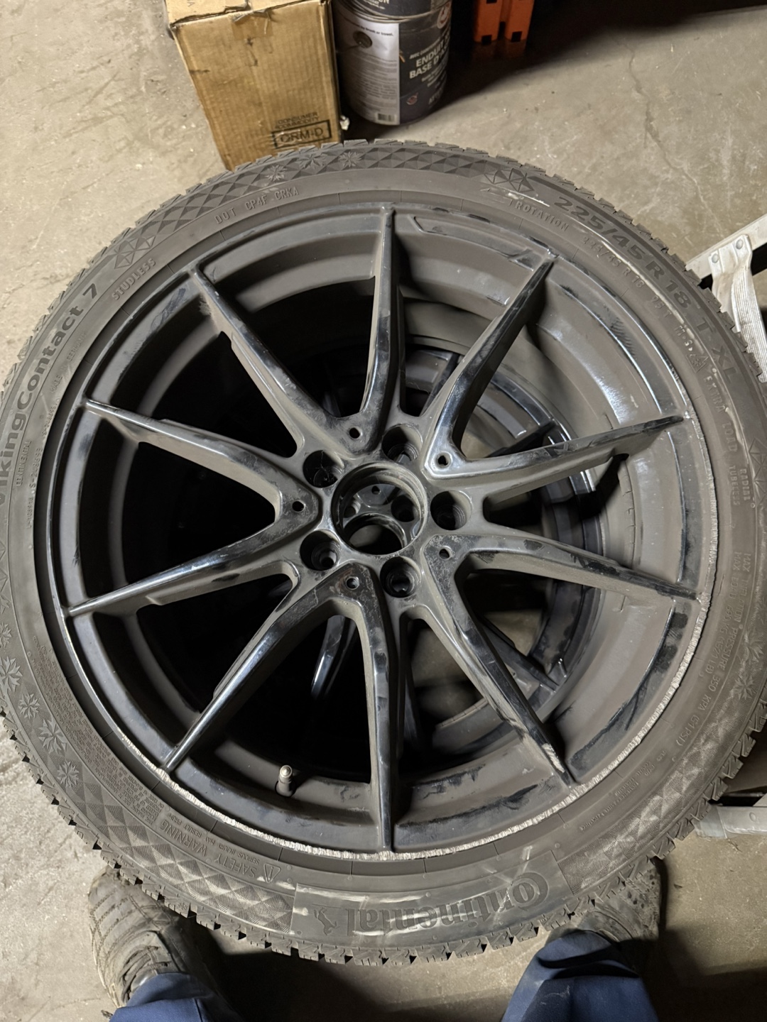 Continental VikingContact 7 Winter Tires for benz c 43