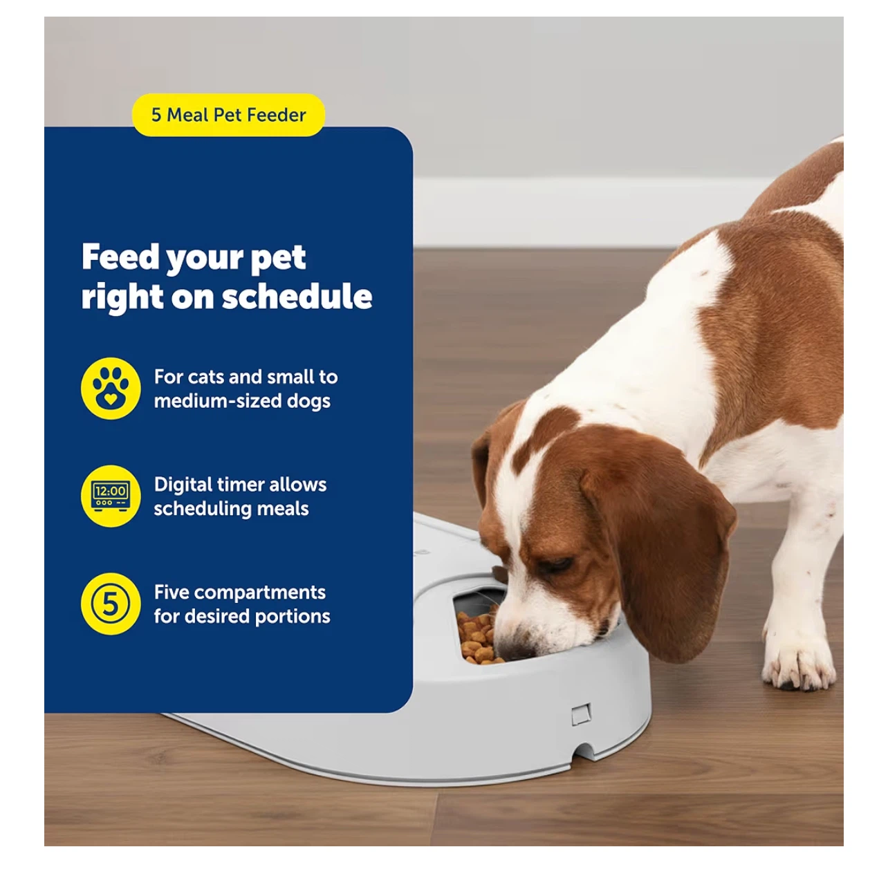 PetSafe 5 Meal Automatic Pet Feeder - photo 3