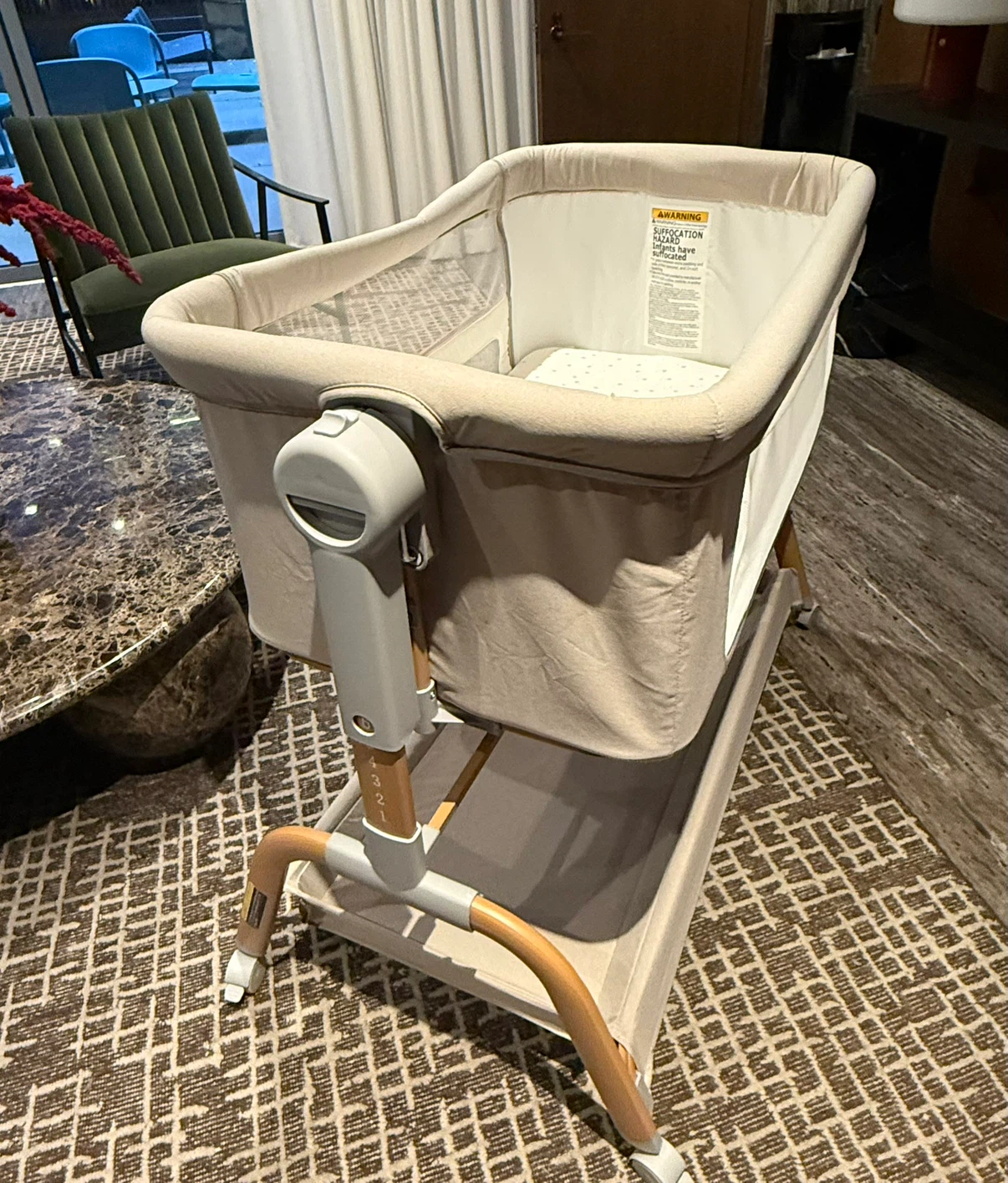 Angelbliss Baby Bedside Sleeper - photo 3