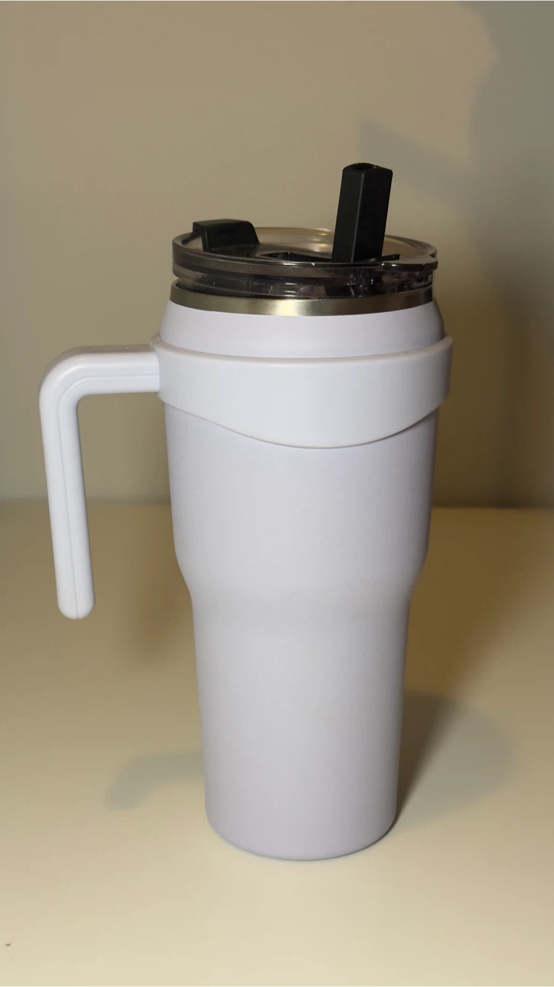 Purple Insulated Tumbler with Handle - photo 2