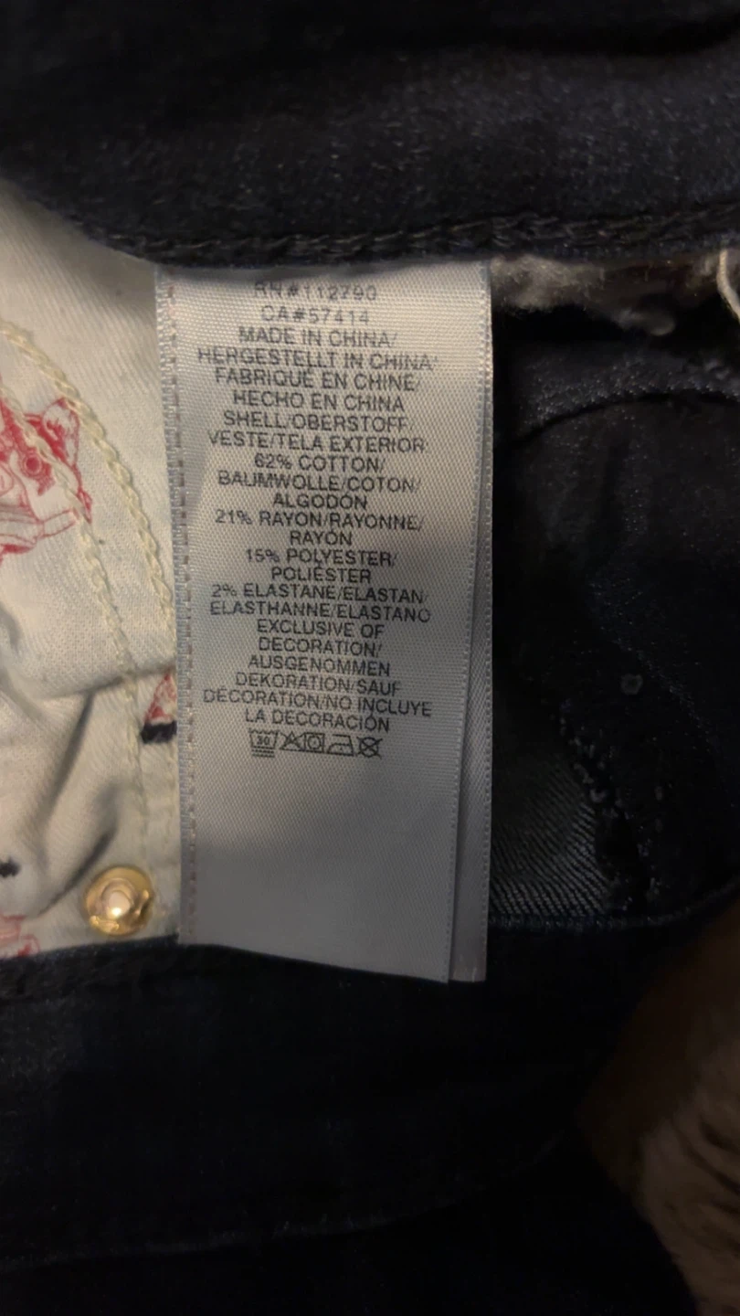 True Religion Dark Wash Jeans - photo 5