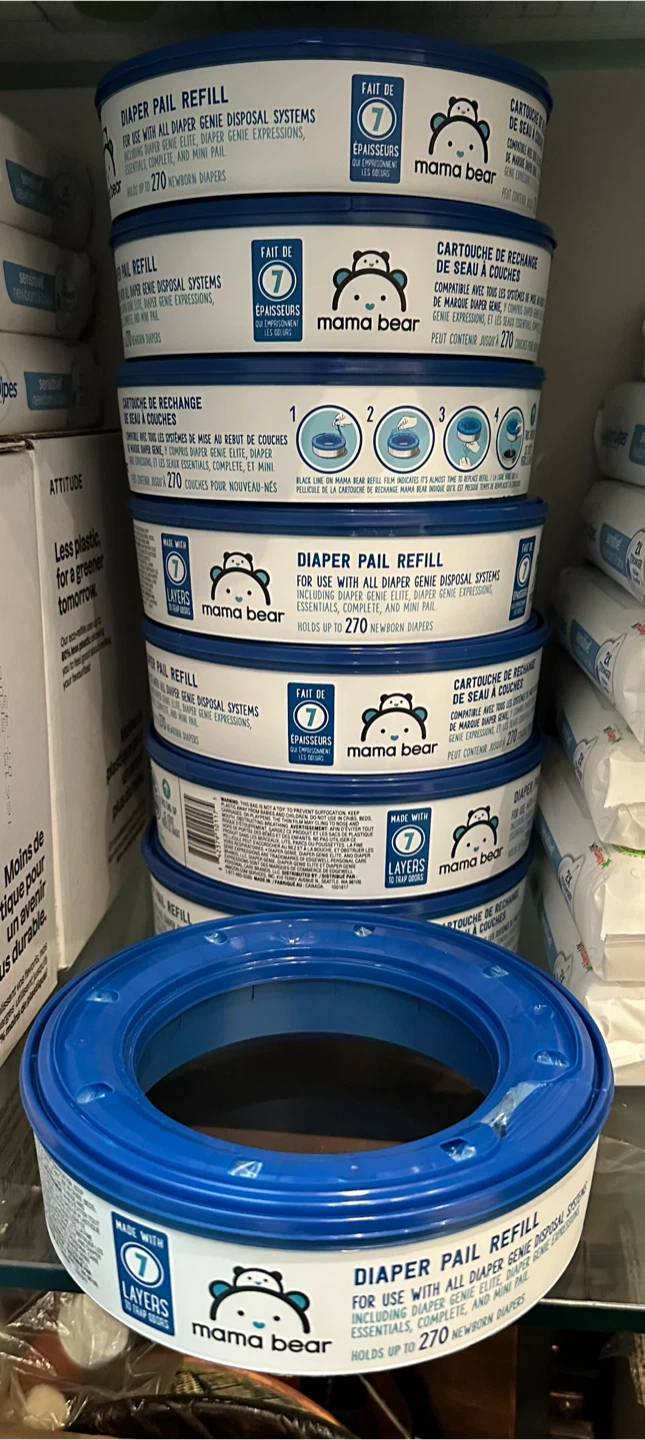 Mama Bear Diaper Pail Refills (8)