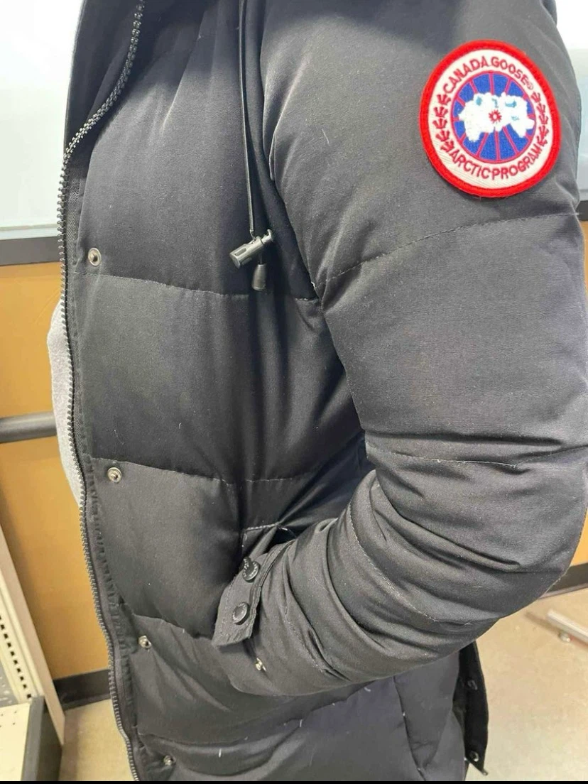 Women Black Down Parka XS - photo 2