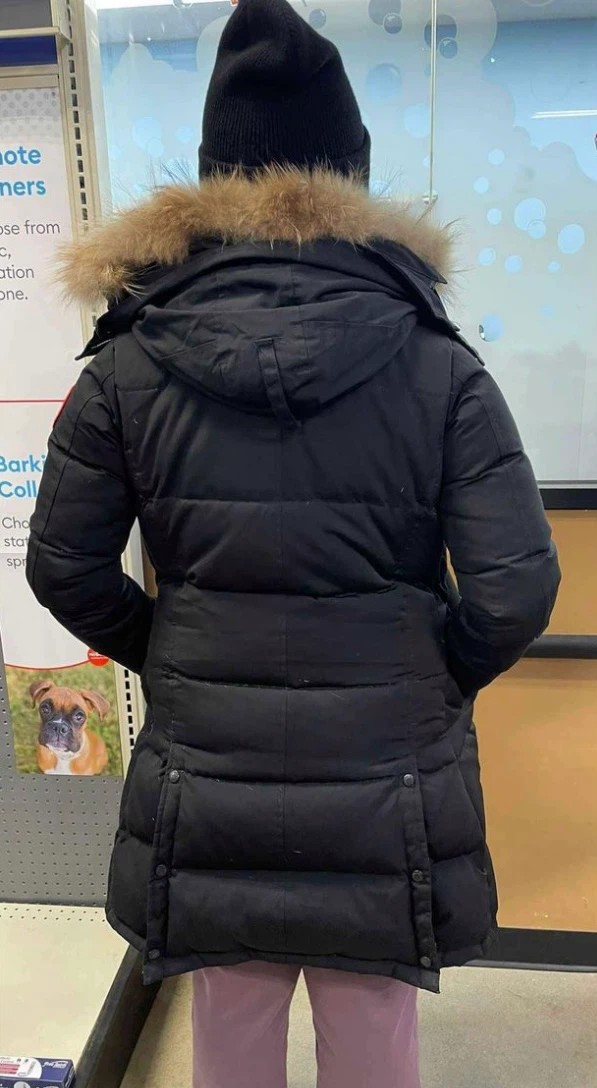 Women Black Down Parka XS - photo 3