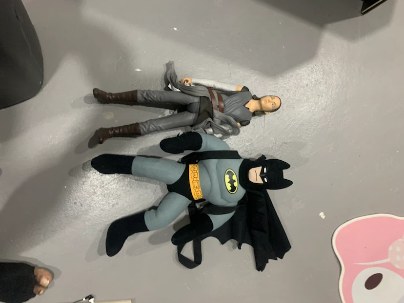 Batman and Rey Action Figures