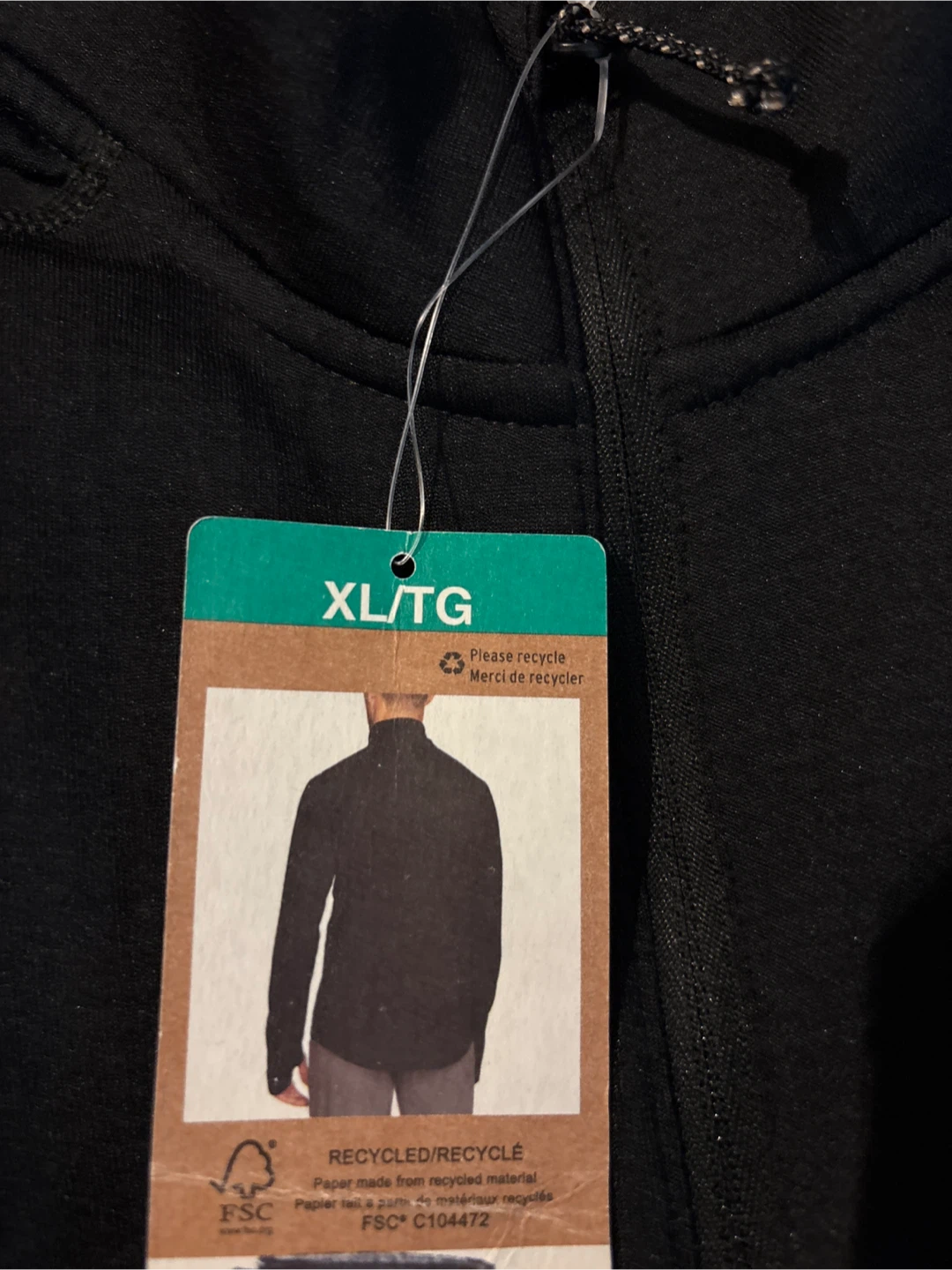New Eddie Bauer Men's Grid Fleece 1/2-Zip - XL - photo 3