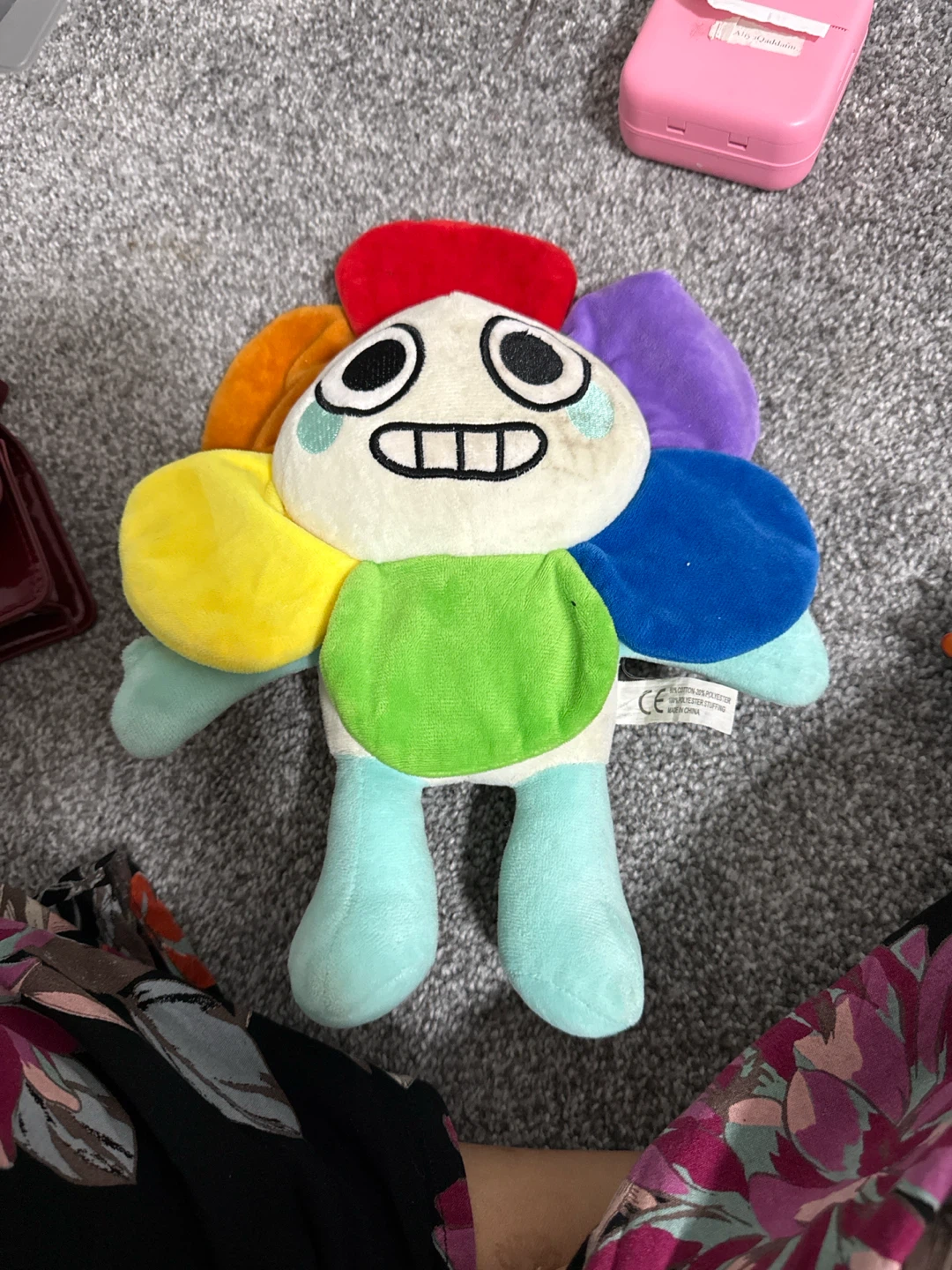 Rainbow Flower Plush Toy
