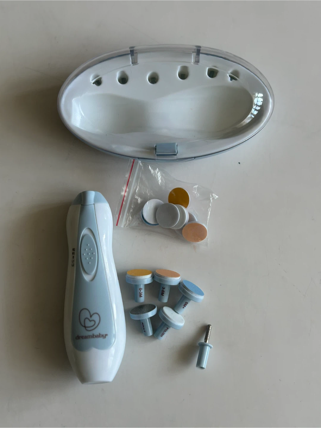 Dreambaby Electric Baby Nail Trimmer / File Set (Like New)⁠ - photo 3