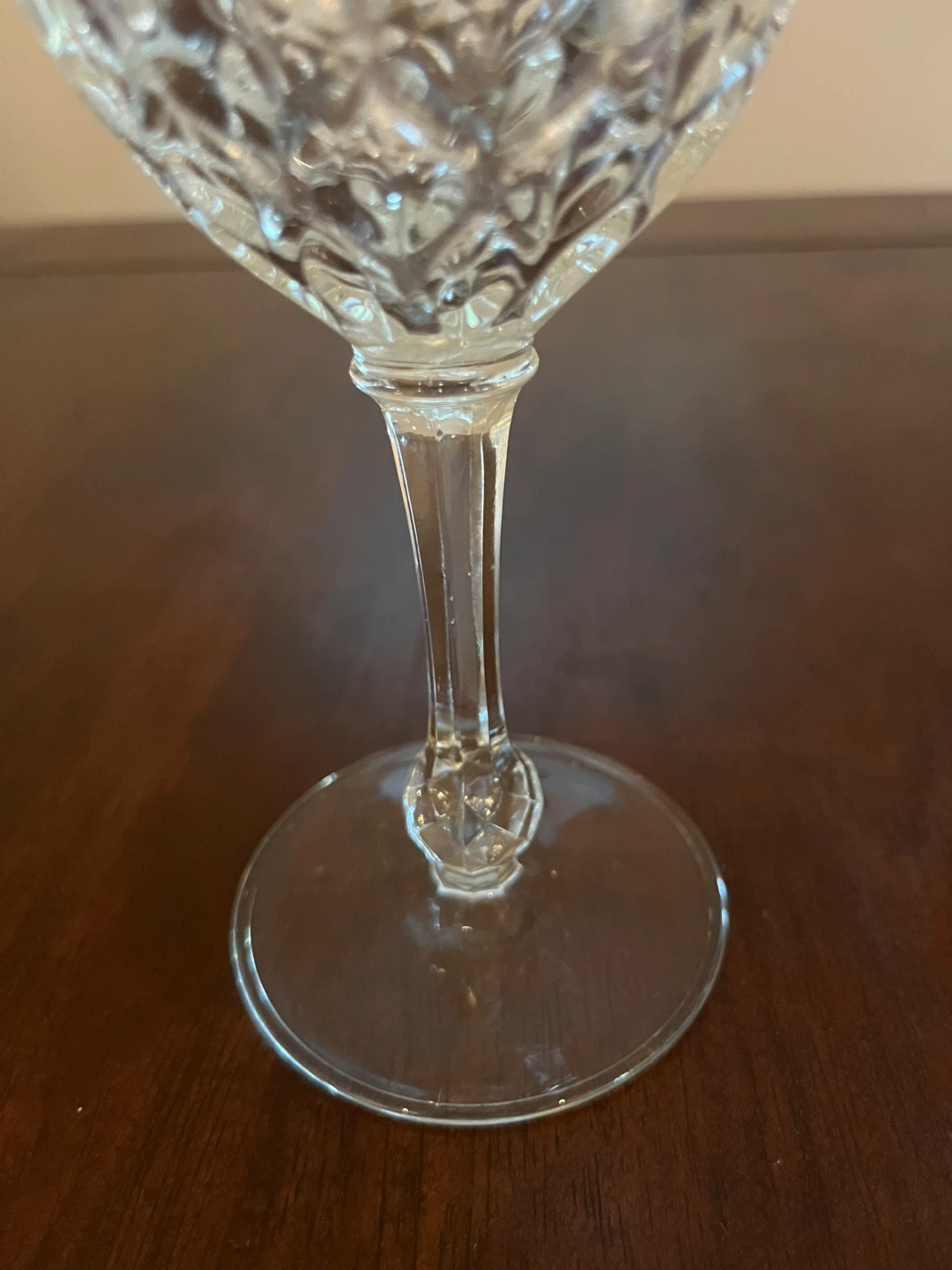 Set of 2 Crystal Wine Glasses - photo 4
