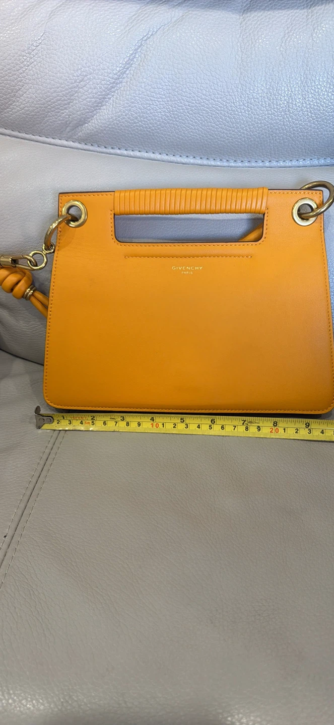 Givenchy leather handbag yellow